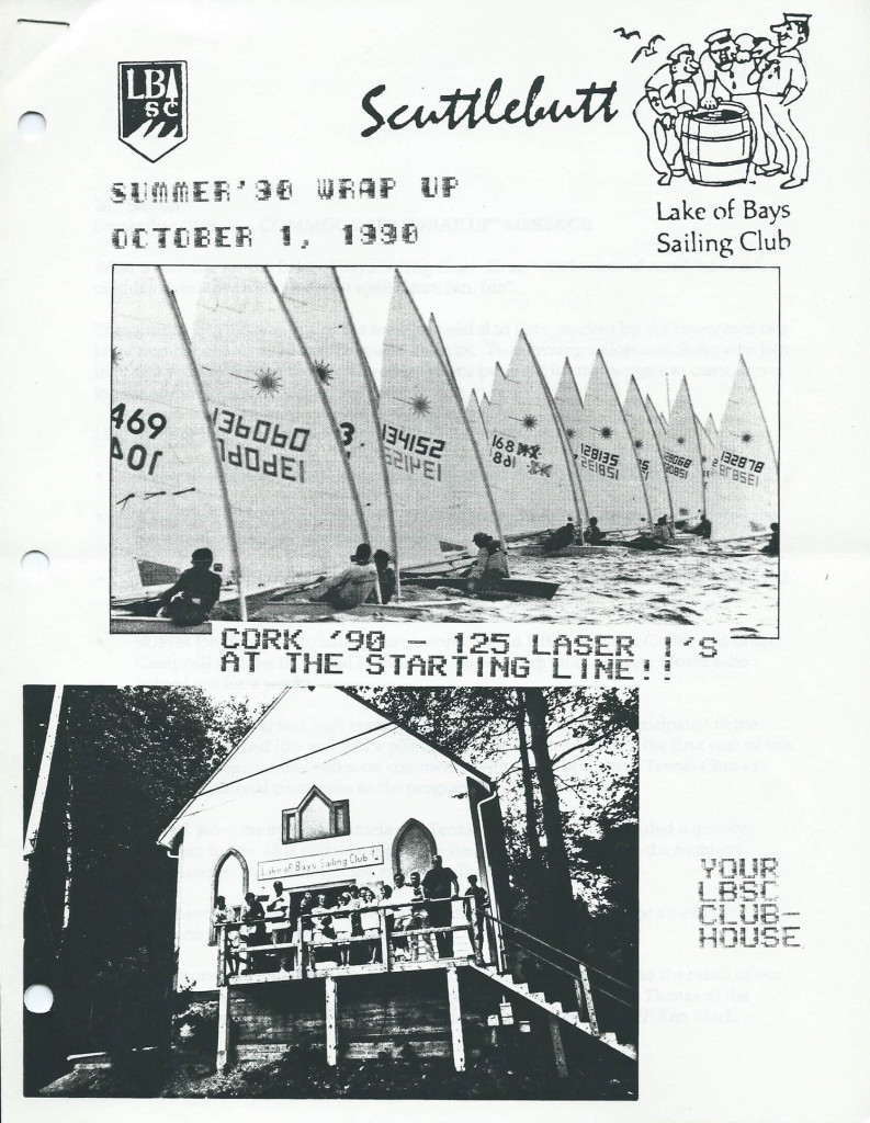 Scuttlebutt Oct. 1990 newsletter